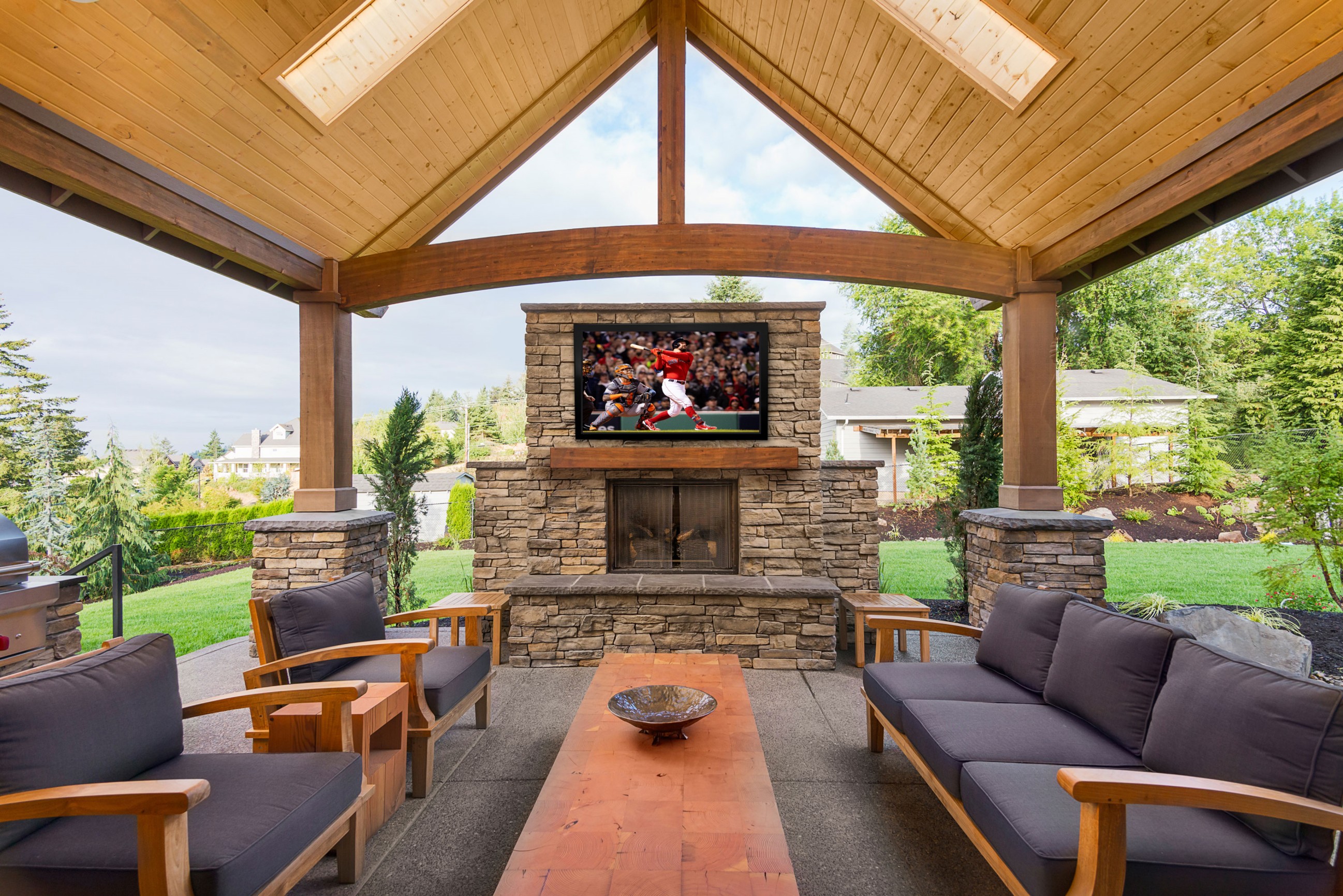 Make More Of Your Summer Entertaining With Outdoor TVs 